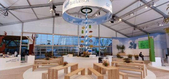 Messestand Bayerisches Landwirtschaftsministerium - Messebau